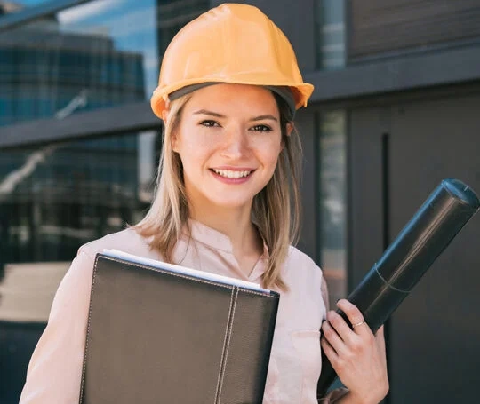 Female Construction Engineer