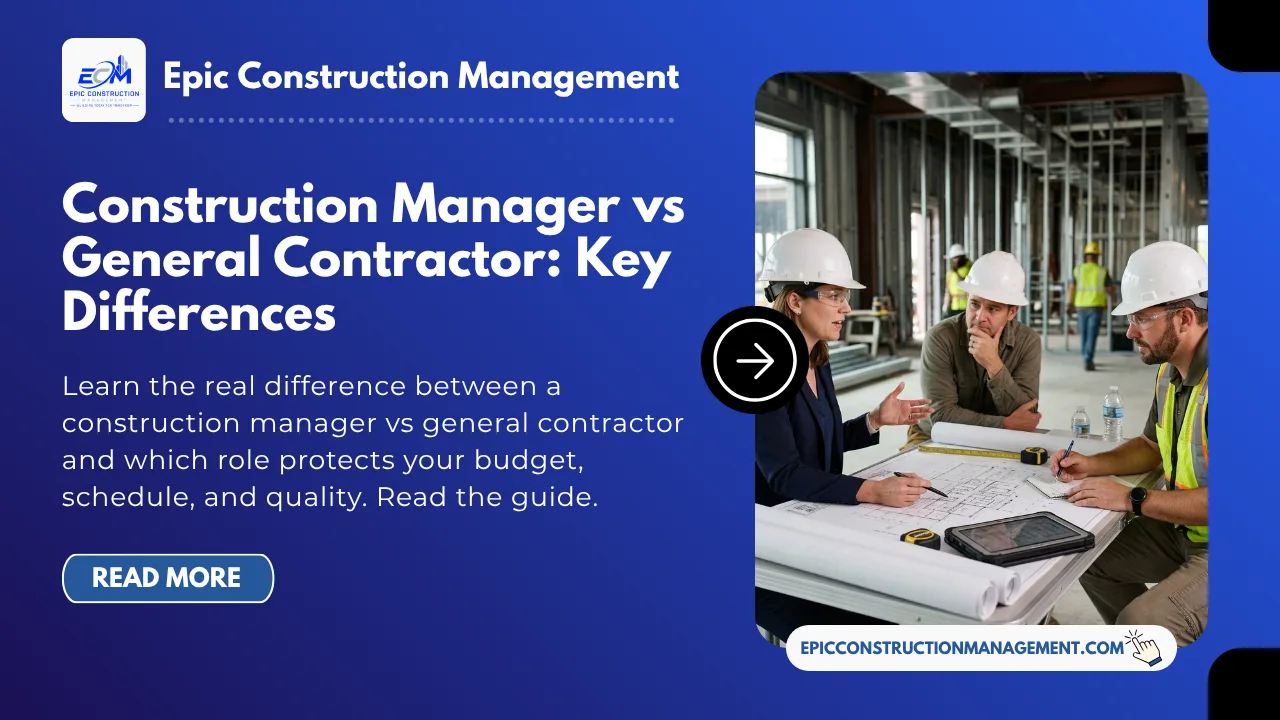 construction manager vs general contractor