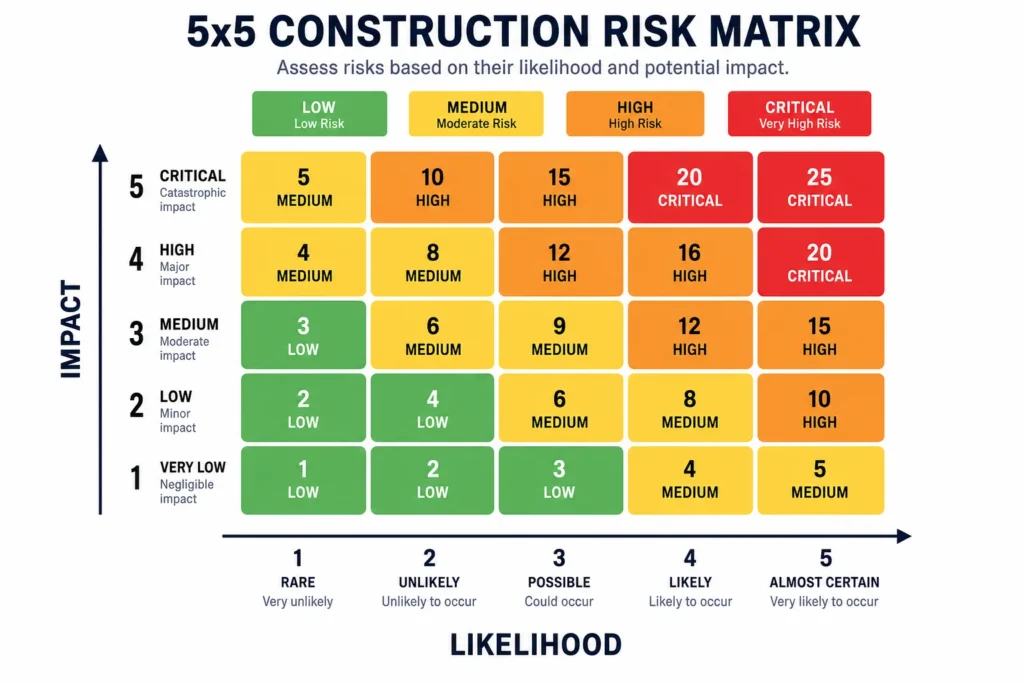 construction-risk-matrix-infographic