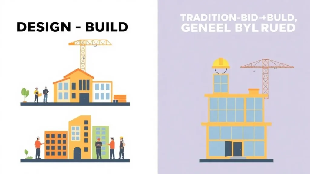 Design-build vs General Contractor: An Owner's Practical Guide 1 design-build-vs-traditional-infographic