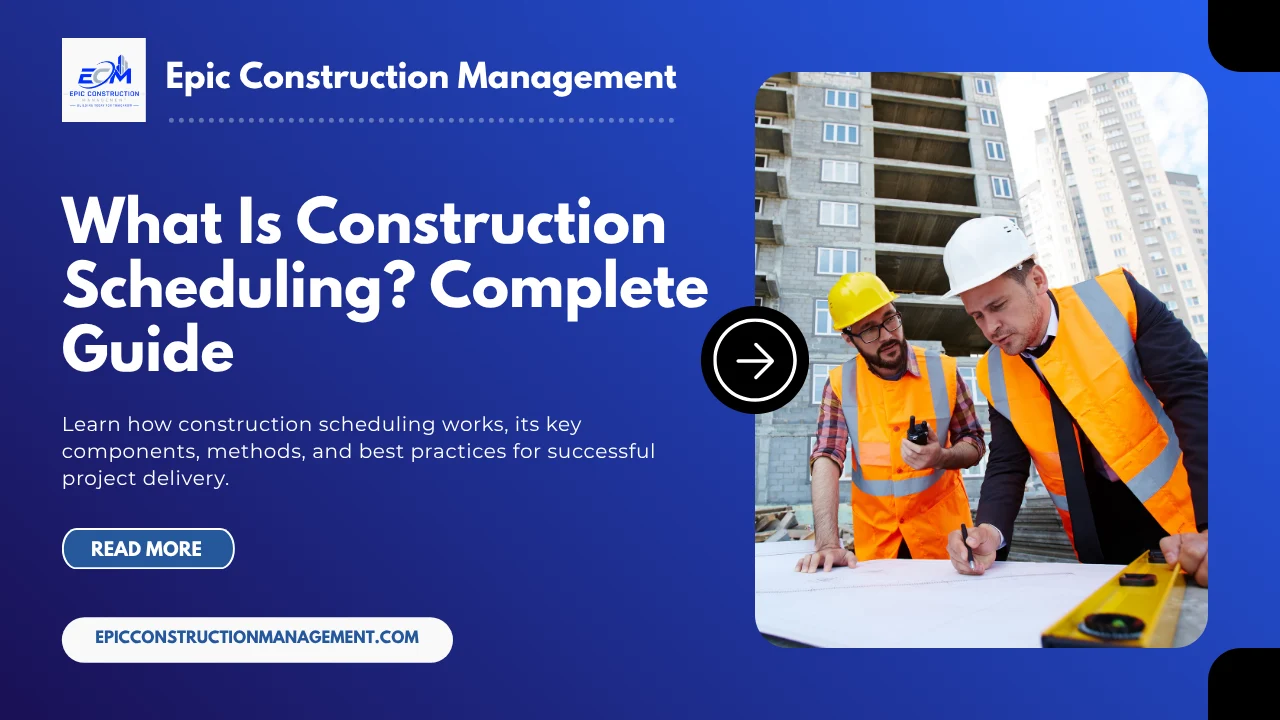 Construction Scheduling: Complete Guide to Planning, Managing