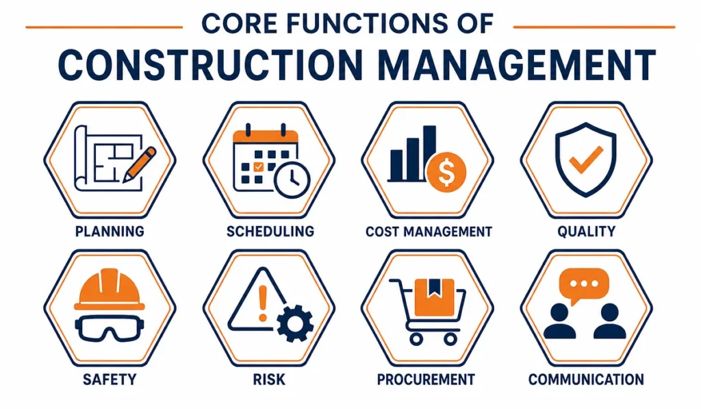 What Is Construction Management? Complete Guide 3 Core Jobs of Construction Management