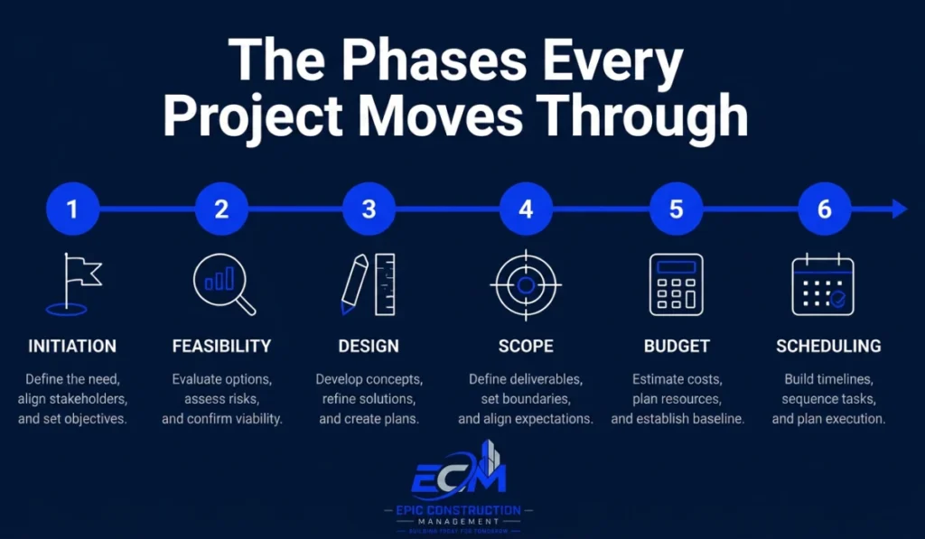 What Is Construction Project Planning? The Complete Guide to Planning Successful Construction Projects 2 What Are the Main Phases of Construction Project Planning?