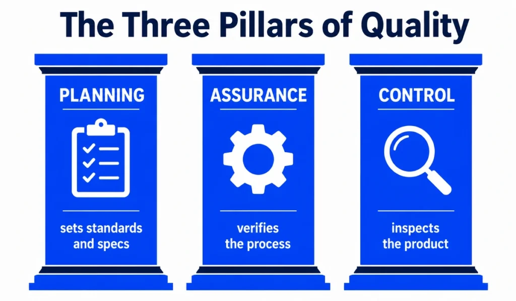 The Three Components of Construction Quality Management
