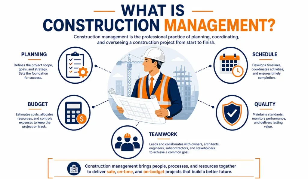 What Is Construction Management? Complete Guide 1 What Is Construction Management?