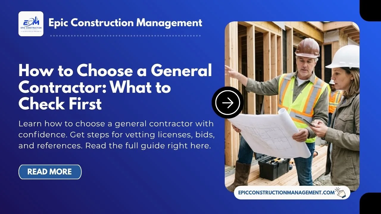how to choose a general contractor