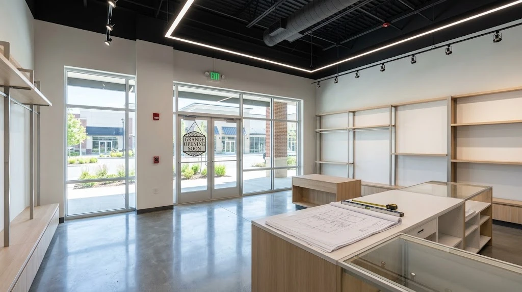 commercial construction for retail