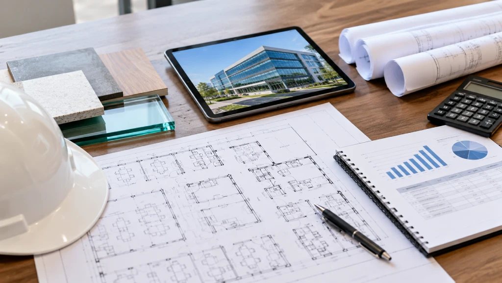 commercial office building construction