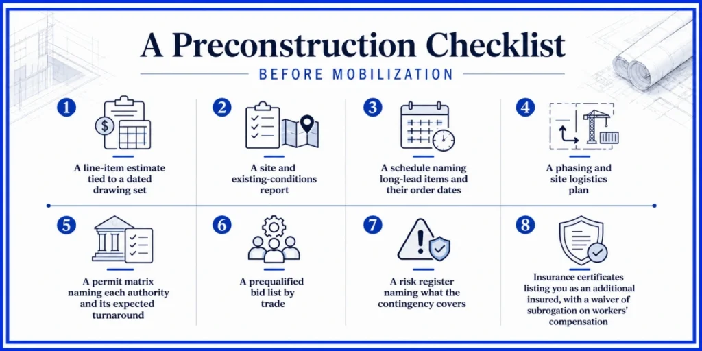 What Is Preconstruction? A Working Guide for Commercial and Institutional Owners 2 construction phases