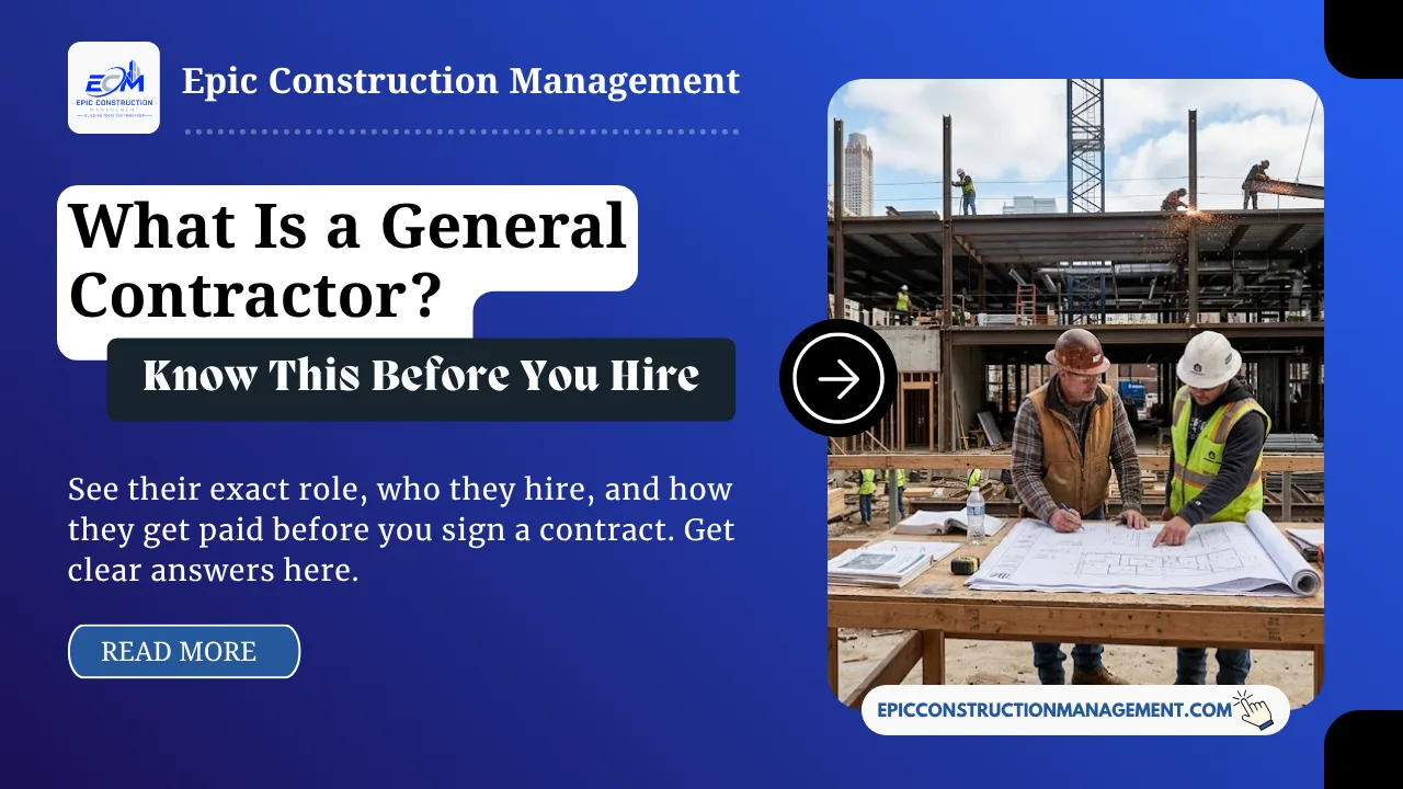 what is a general contractor