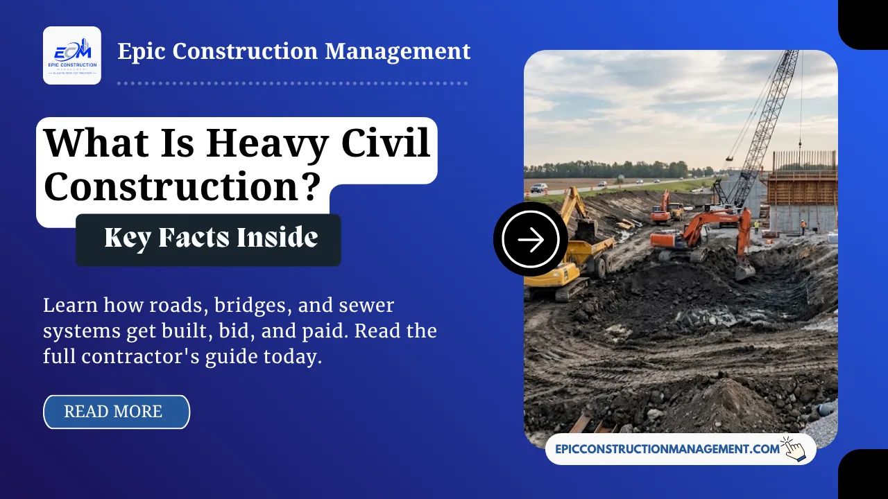 what is heavy civil construction