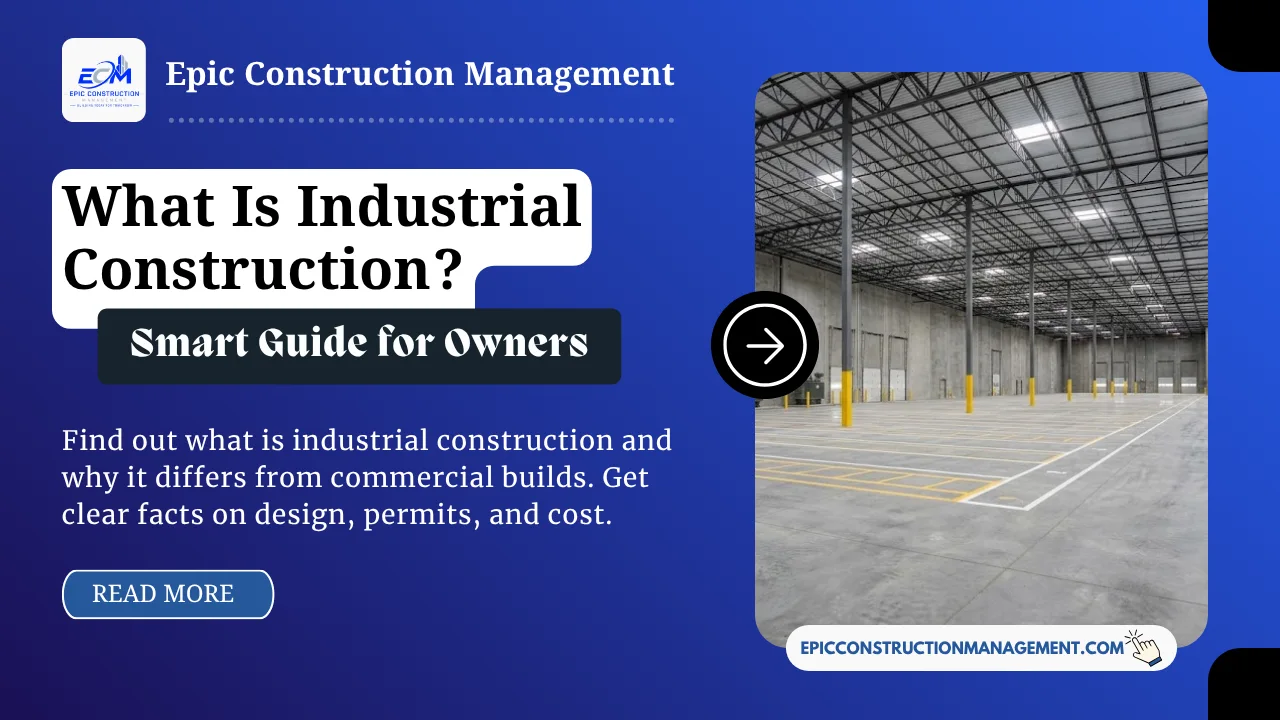 what is industrial construction
