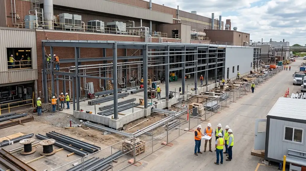 power plant construction