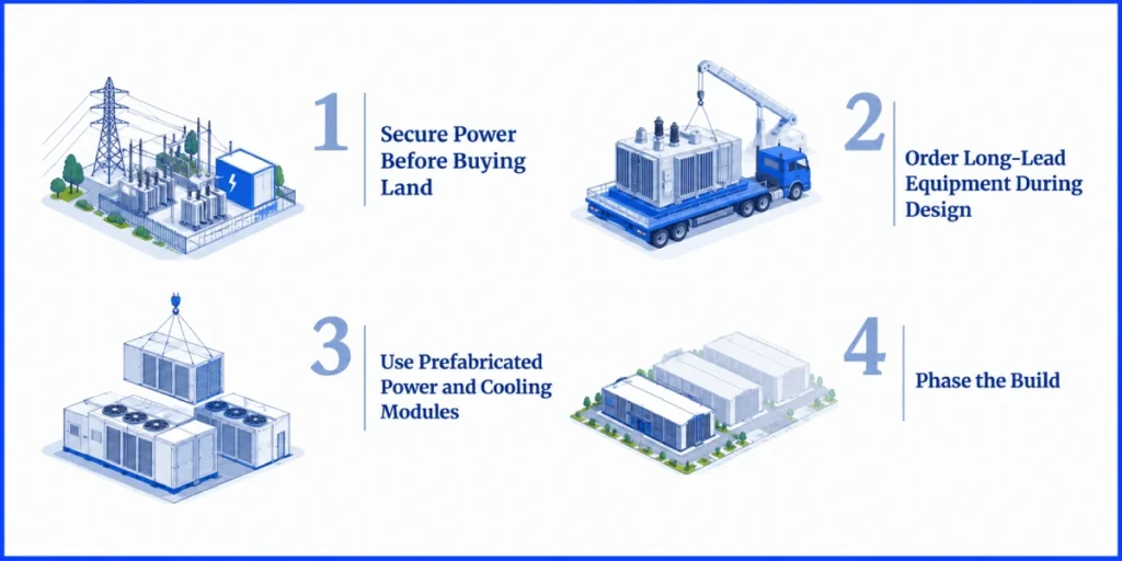 time to build data center